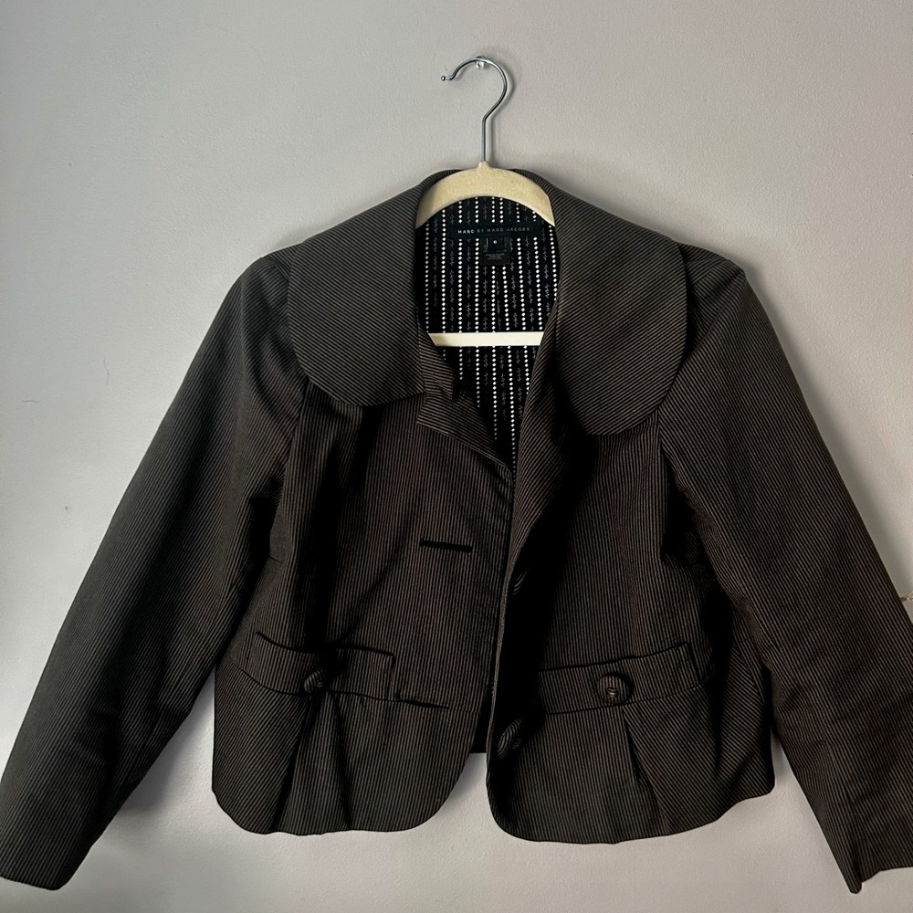 marc by marc jacobs size 6 pinstriped jacket